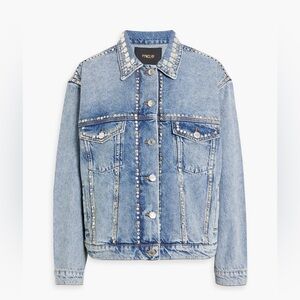 !!SOLD!! NWT Maje Studded Denim, Women’s XS/0